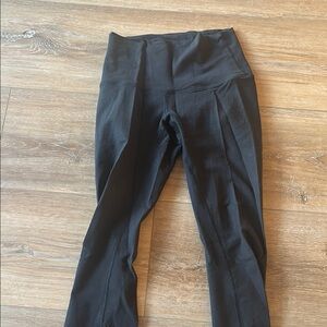 Black High-Waisted Leggings